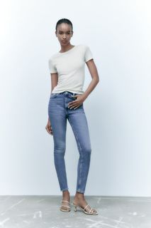 zara skinny jeans (petit)
