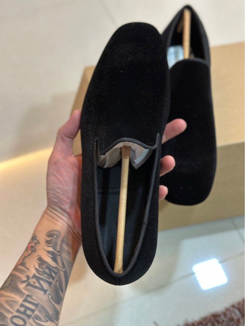 Zara best sale velvet loafers