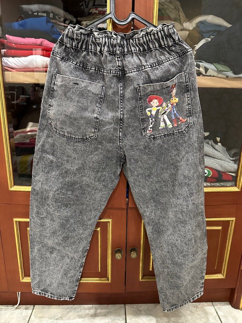 Zara x Toy Story mom jeans, Women's Fashion, Women's Clothes, Bottoms