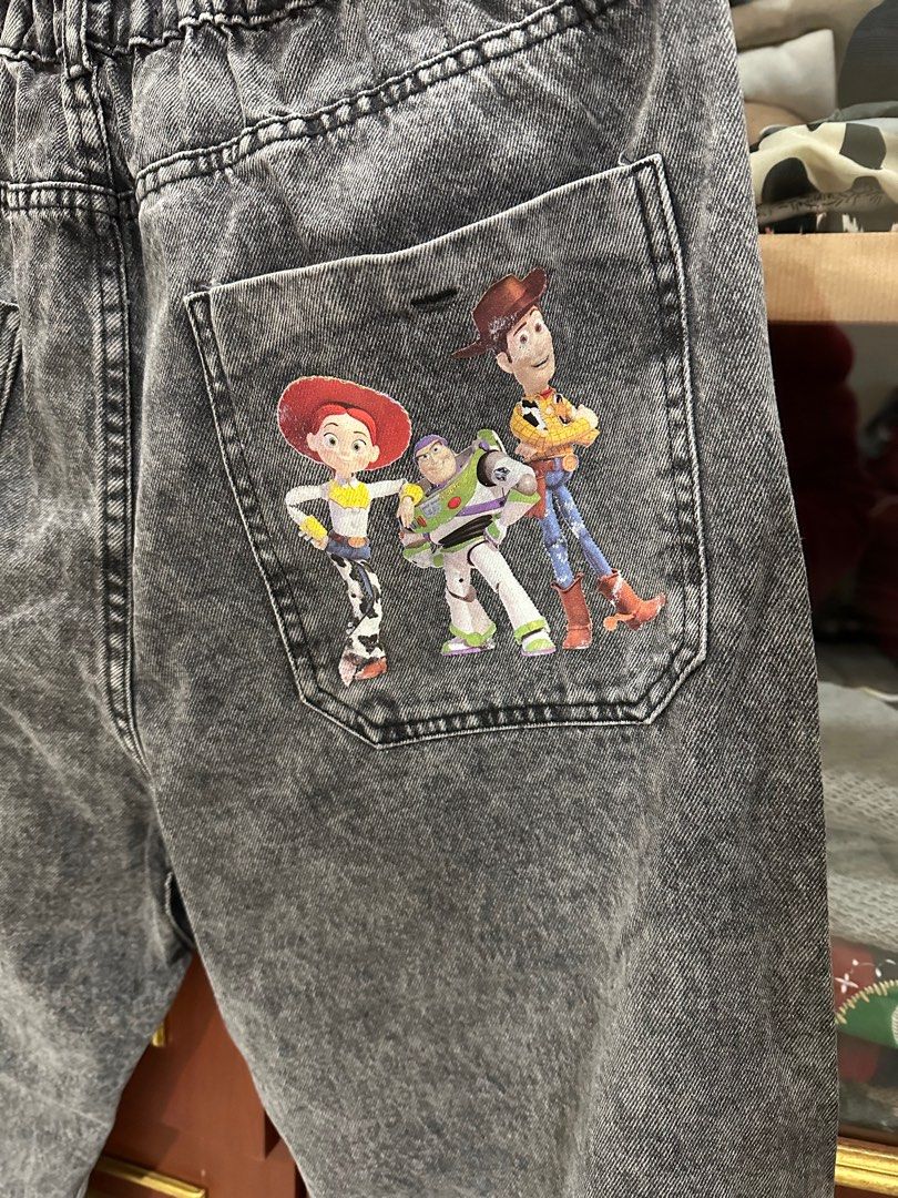 Zara x Toy Story mom jeans, Women's Fashion, Women's Clothes, Bottoms