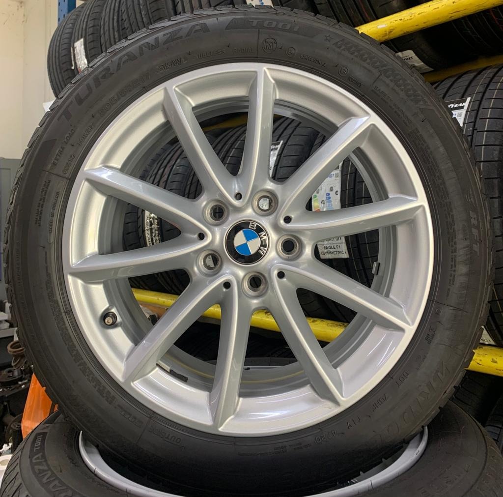 17 Original BMW Rims & Tyres, Car Accessories, Tyres & Rims on Carousell