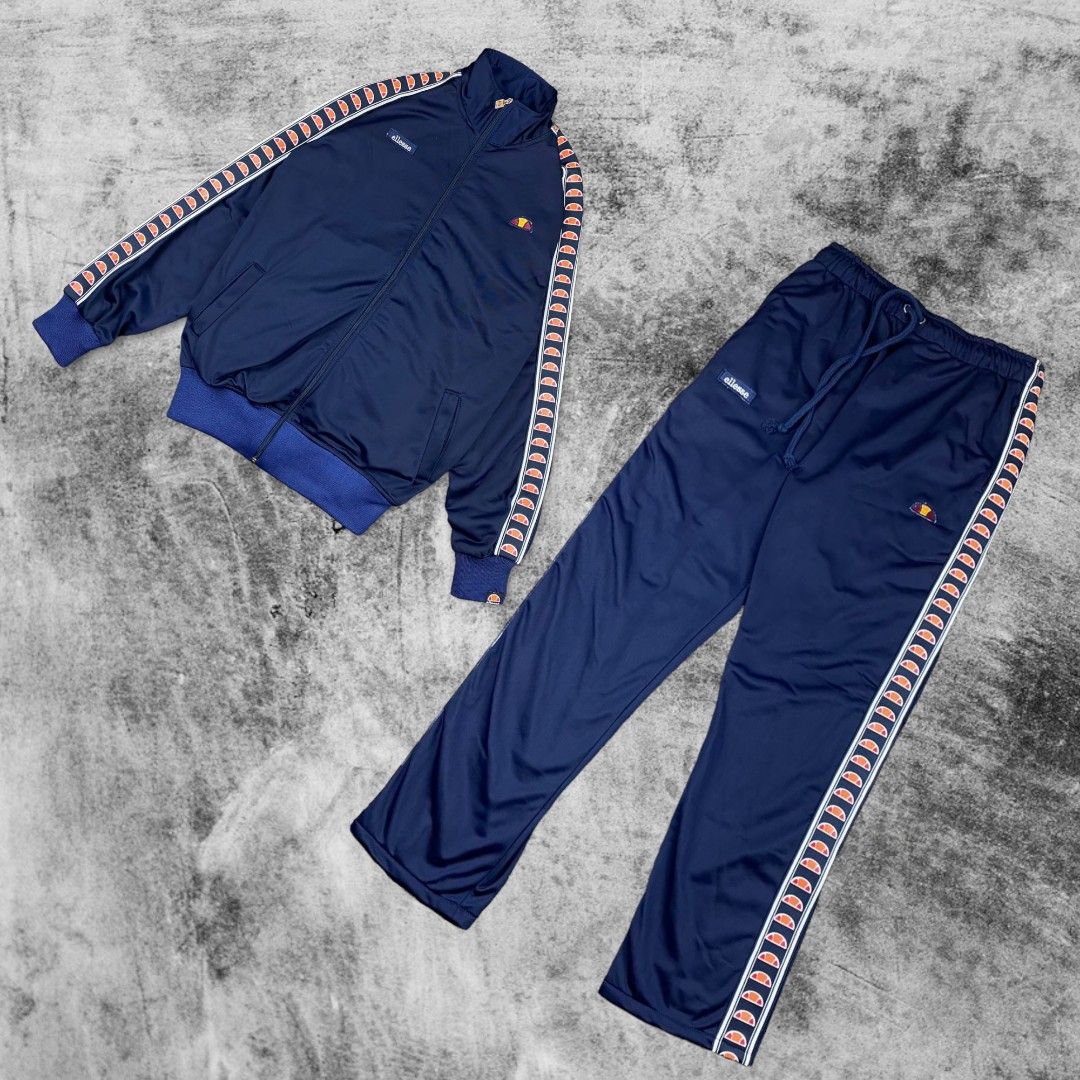 Ellesse tape tricot track pants hotsell