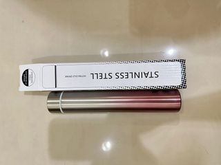 雀巢粉色不鏽鋼細長保溫瓶