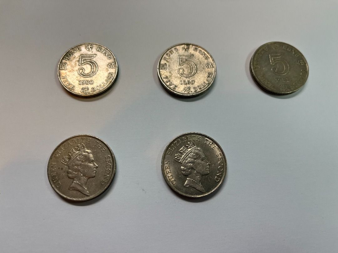 英女皇硬幣5元, 興趣及遊戲, 收藏品及紀念品, 錢幣- Carousell