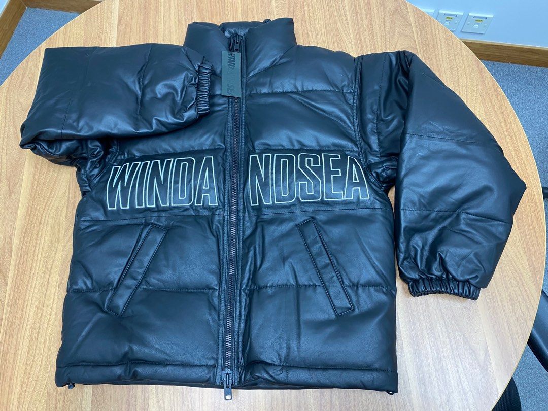 単品販売／受注生産 WIND AND SEA - RAM LEATHER DOWN JACKET | ochge.org