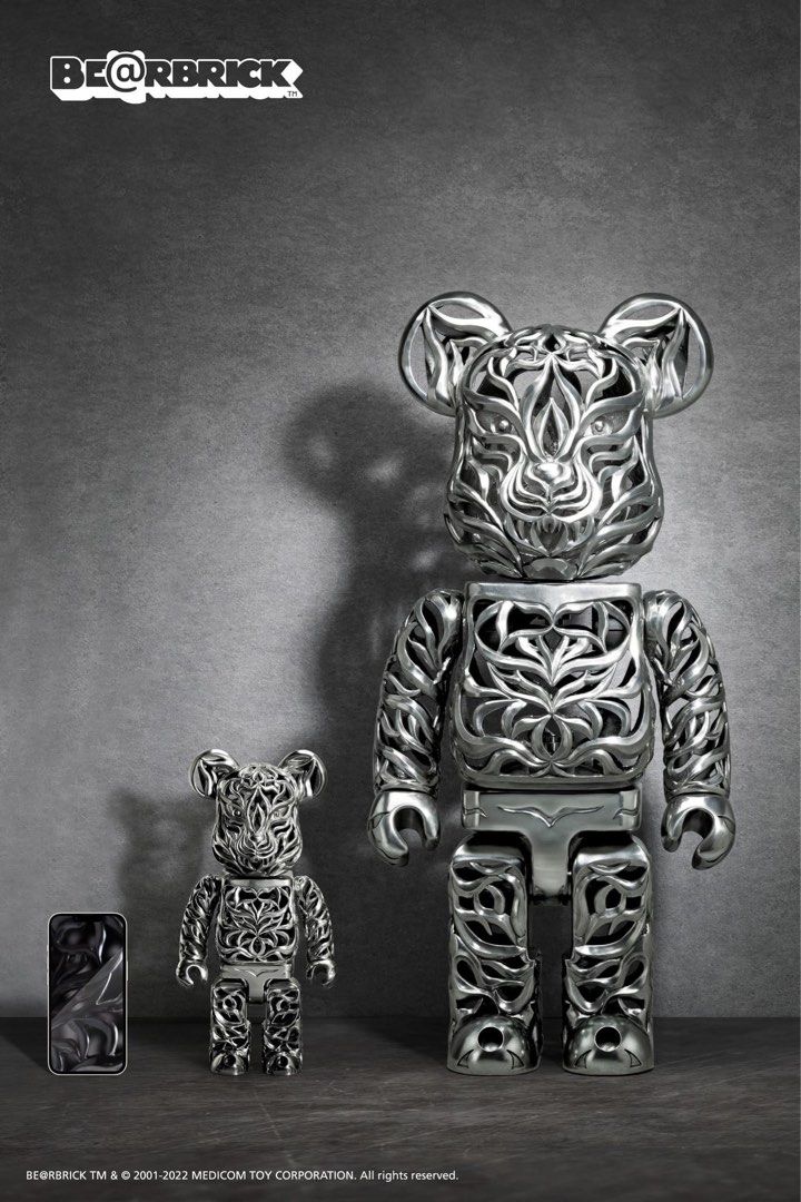 Be@rbrick 1000% - Royal Selangor Tiger