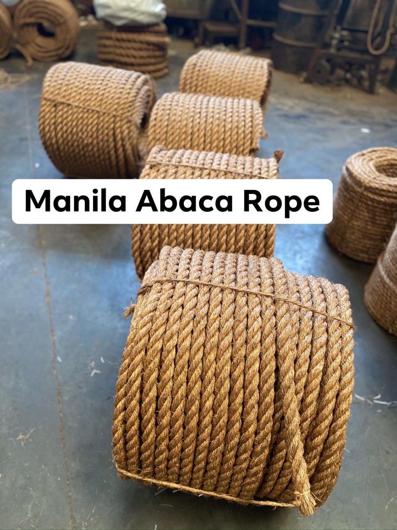 Abaca Rope/Pure Manila Rope, Commercial & Industrial, Construction