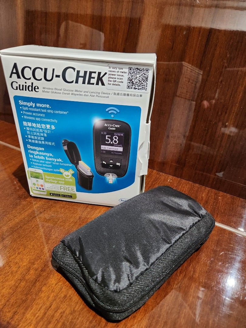 Accuchek guide blood glucose meter, Health & Nutrition, Medical