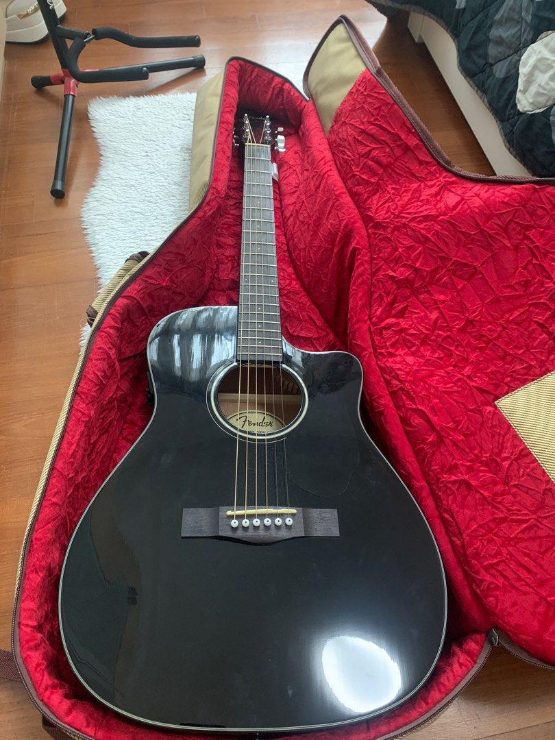 Acoustic guitar Fender, Hobbies & Toys, Music & Media, Musical
