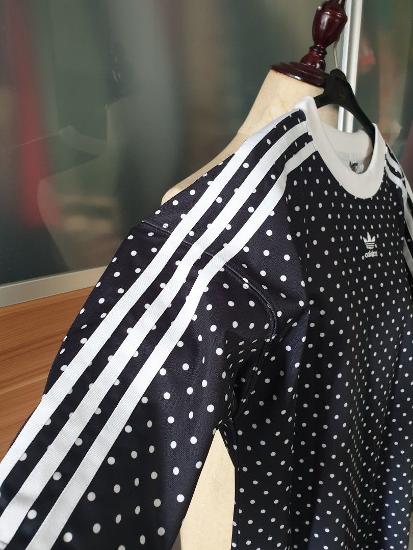 Adidas polka dot dress sales