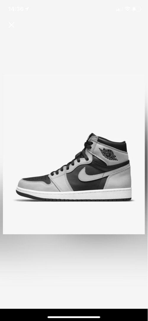 Air Jordan 1 Shadow 2.0, Men's Fashion, Footwear, Sneakers on ...