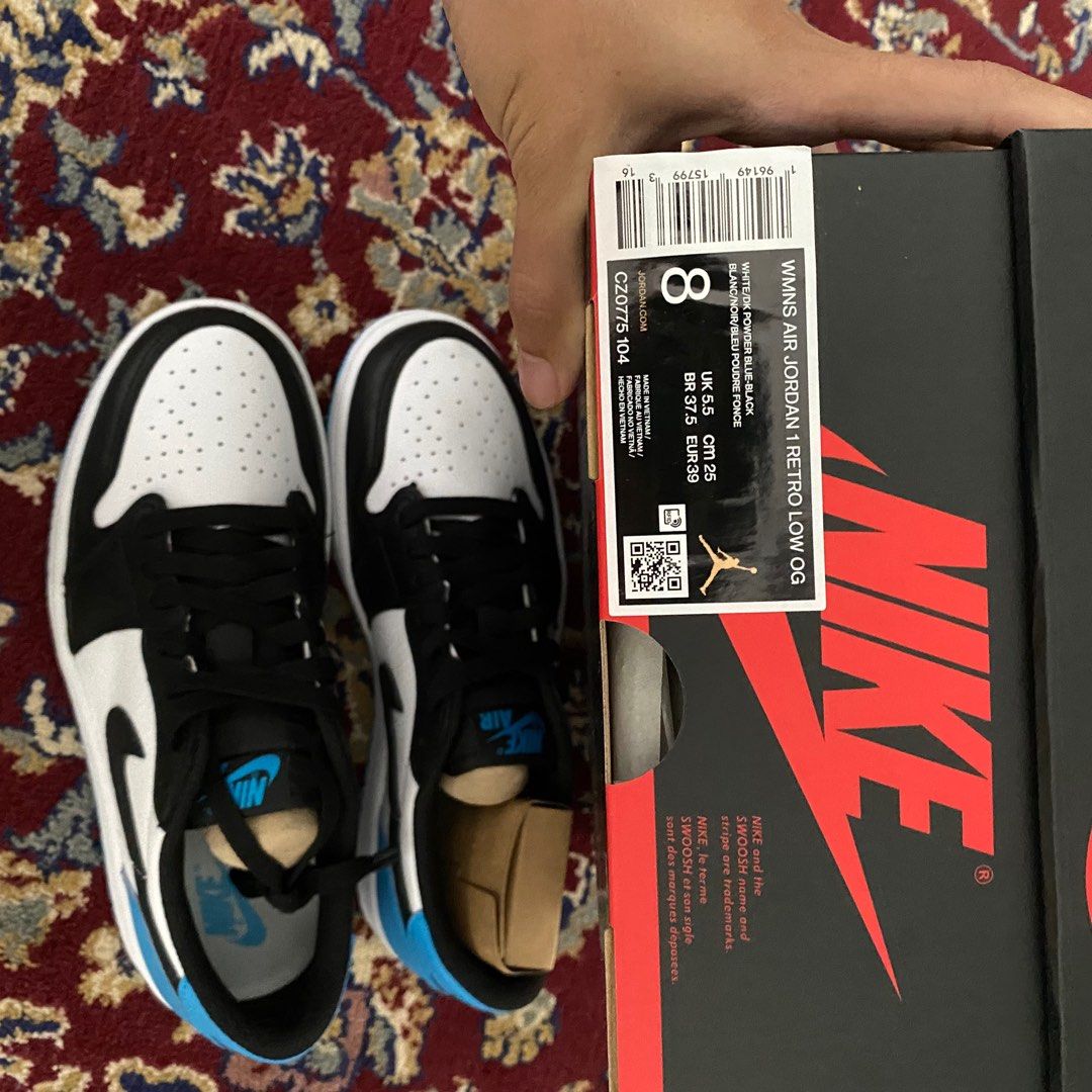 aj1 low black