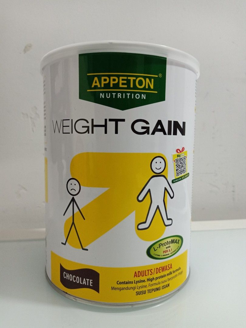 Appeton Weight Gain 900g (Chocolate), Health & Nutrition, Health