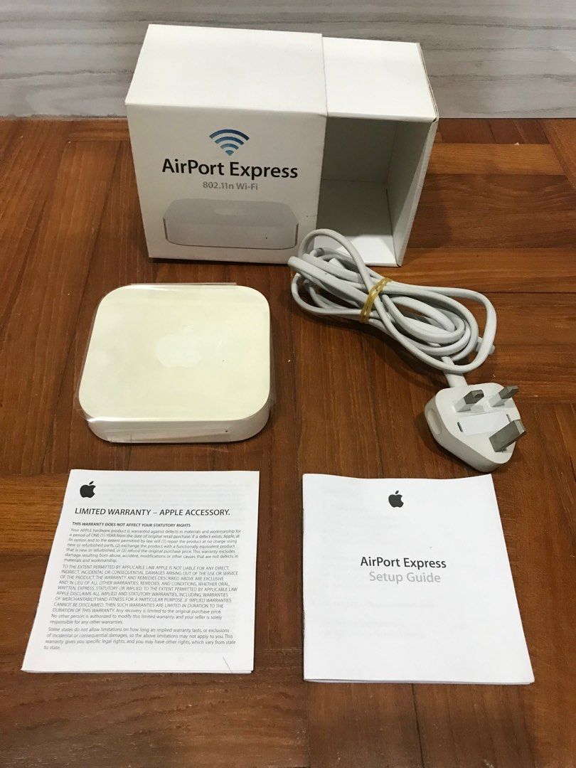 Apple Airport Express Base Station (A1392), Computers & Tech, Parts &  Accessories, Networking on Carousell