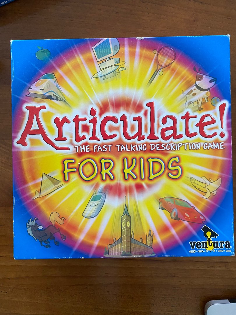 Articulate board game for kids, Hobbies & Toys, Toys & Games on Carousell