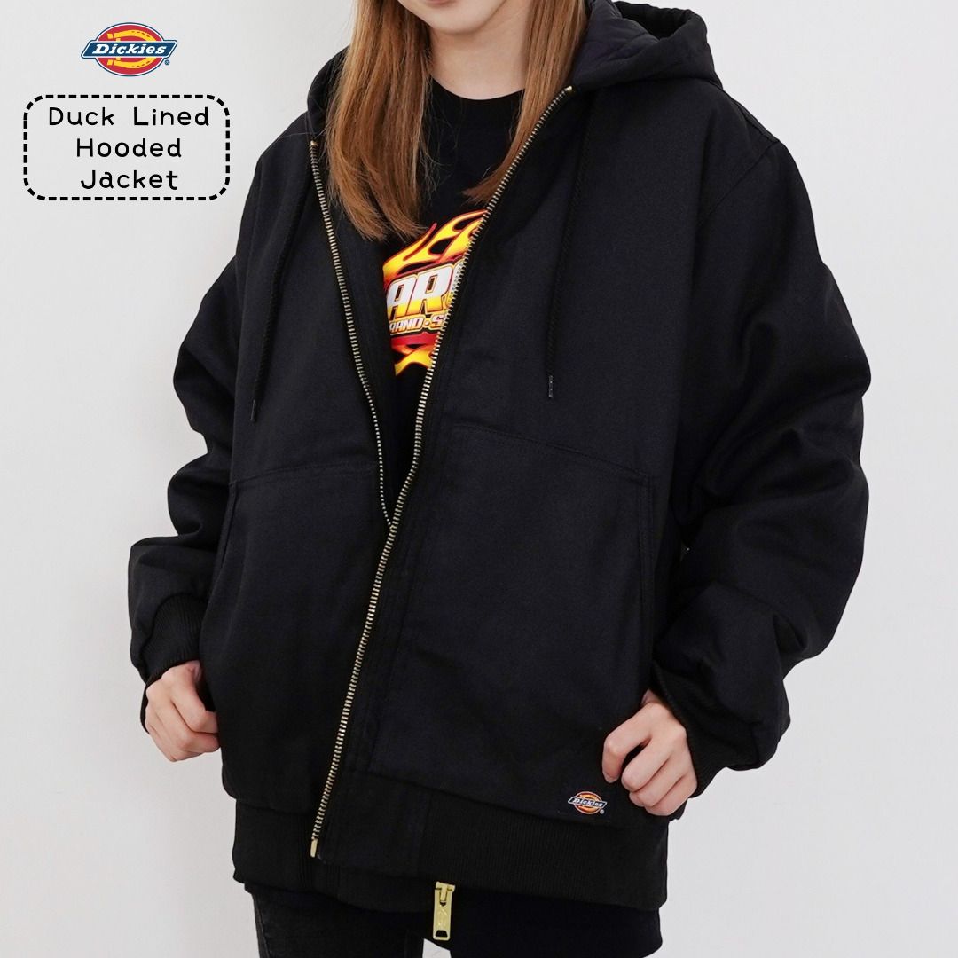 Dickies Rigid Duck Hooded Jacket TJ718 not Carhartt Detroit