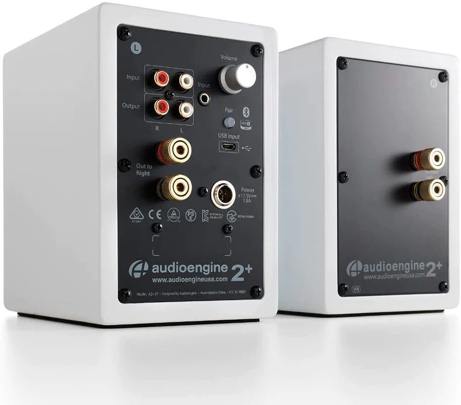 Audioengine A2+ Plus Wireless Powered Desktop Speakers with aptX