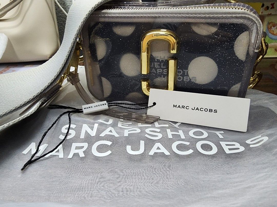 Marc Jacobs The Jelly Glitter Snapshot Crossbody Bag