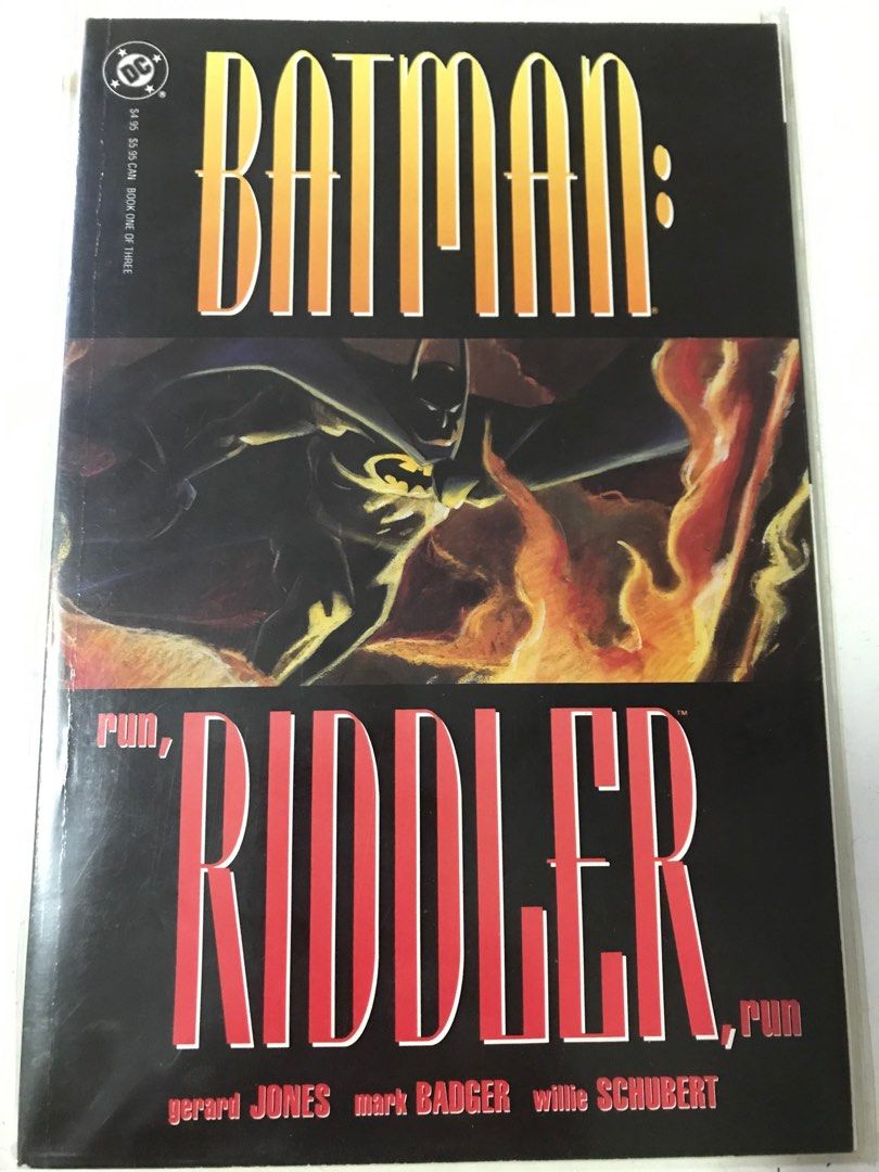 Batman: run, Riddler, run, Hobbies & Toys, Books & Magazines, Comics ...