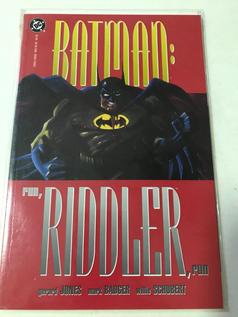 Batman: run, Riddler, run, Hobbies & Toys, Books & Magazines, Comics ...