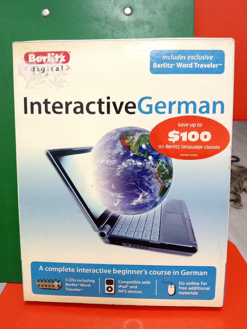 Textbooks　Hobbies　Magazines,　Toys,　Carousell　Berlitz　on　Interactive　German　Language,　Books
