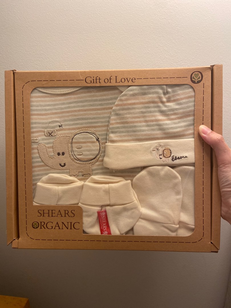 BN Shears Organic baby Gift Set, Babies & Kids, Babies & Kids Fashion