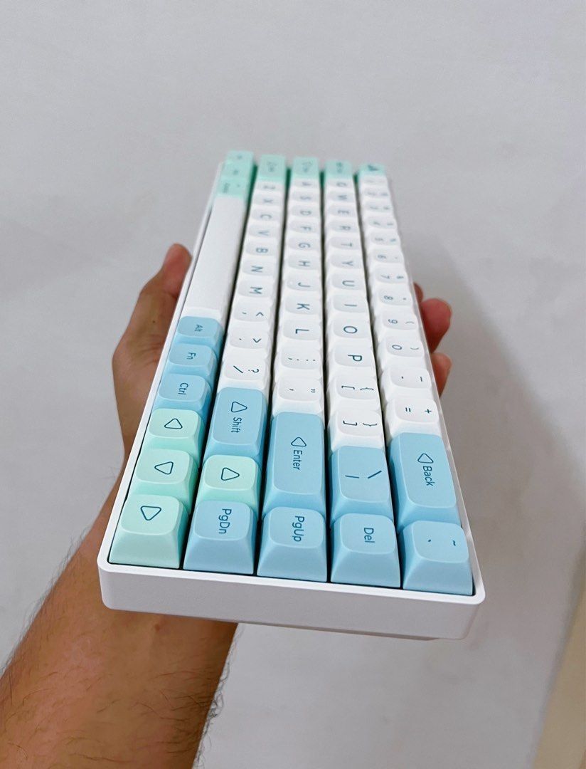 Brand new Fully modded 65% Custom Mechanical keyboard (full set ...