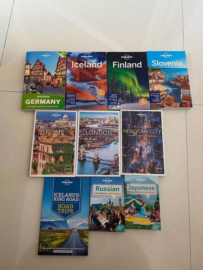 Carousell　Hobbies　Guides,　Travel　on　Travel　Guides　Toys,　Holiday　Lonely　Magazines,　BRAND　Books　NEW　Planet