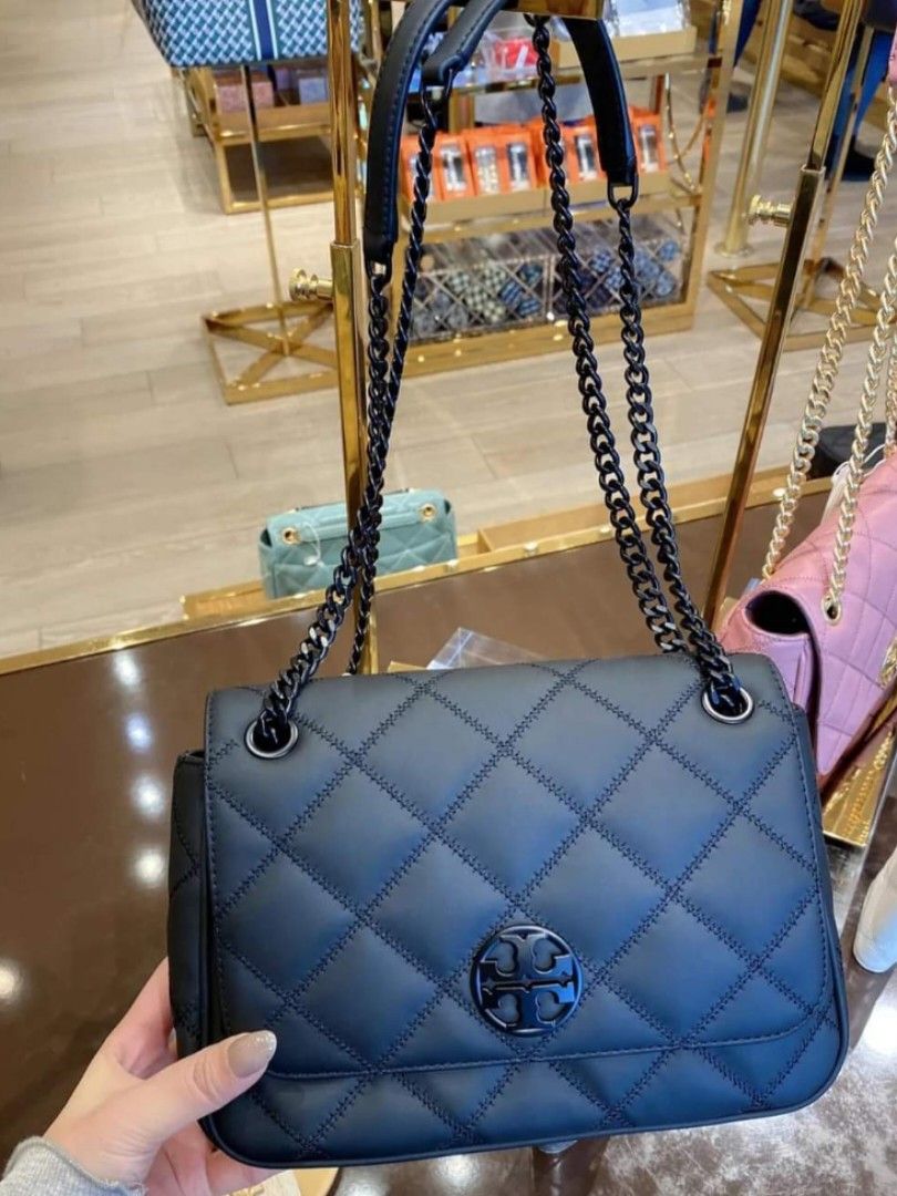 Brand New Tory Burch Willa Matte Shoulder Bag, Luxury, Bags & Wallets on  Carousell