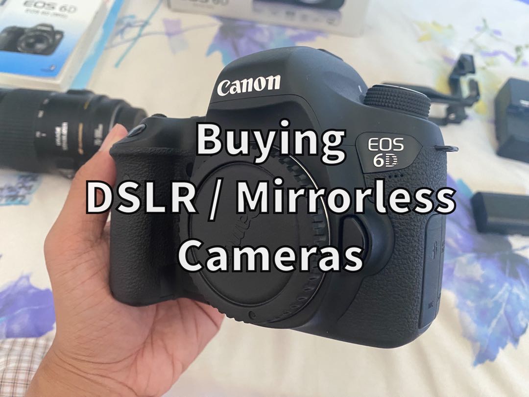 Buying Rush DSLR and Mirrorless Cameras, Photography, Cameras on Carousell