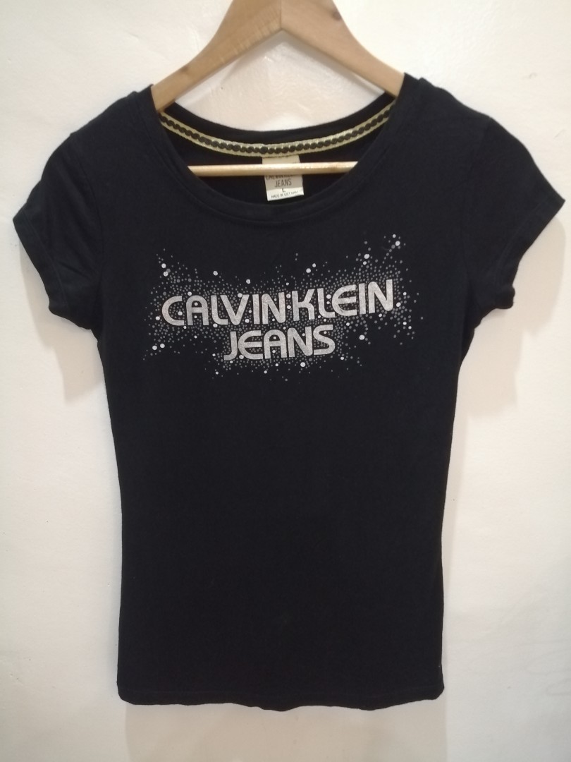 CALVIN KLEIN SHIRT(PRELOVED), Women's Fashion, Tops, Shirts on Carousell