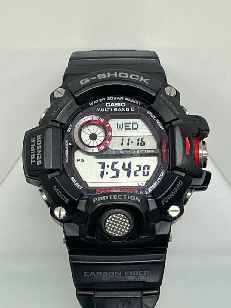 Casio G shock GW 9400 Rangeman solar multiband triple sensor