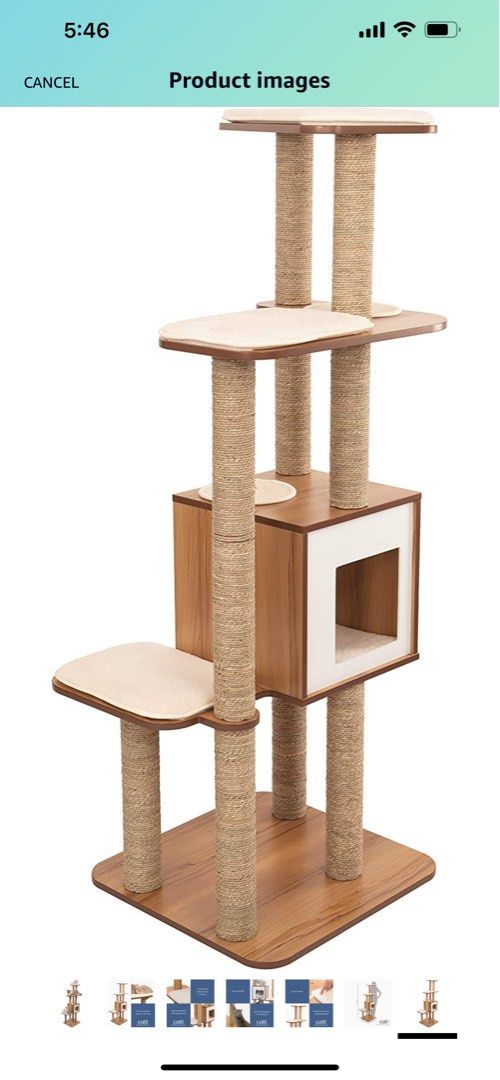 Catit Vesper High Base XL cat tree, Pet Supplies, Homes & Other Pet