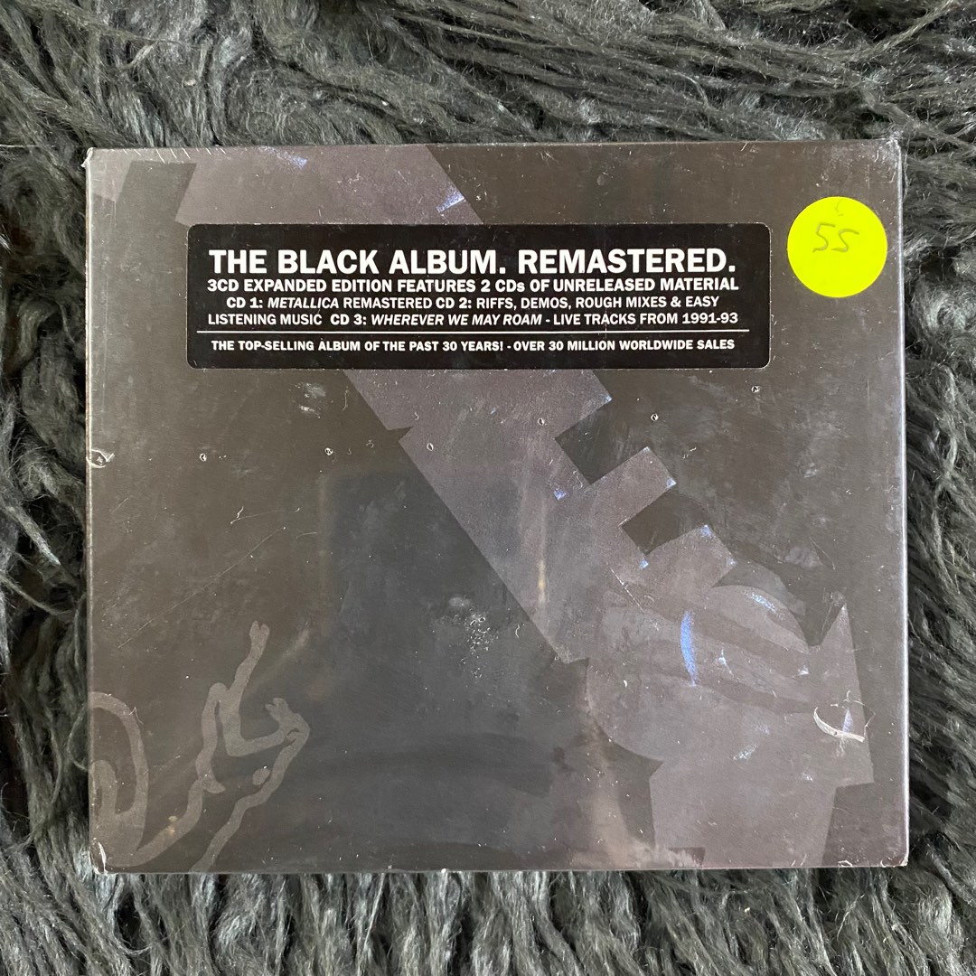 METALLICA (The Black Album) - CD (3CD) –