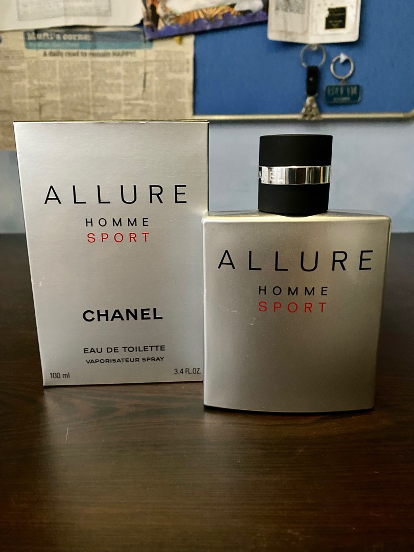 Buy Allure Homme Sport Eau De Toilette Spray For Men 3.4 Fl Oz By