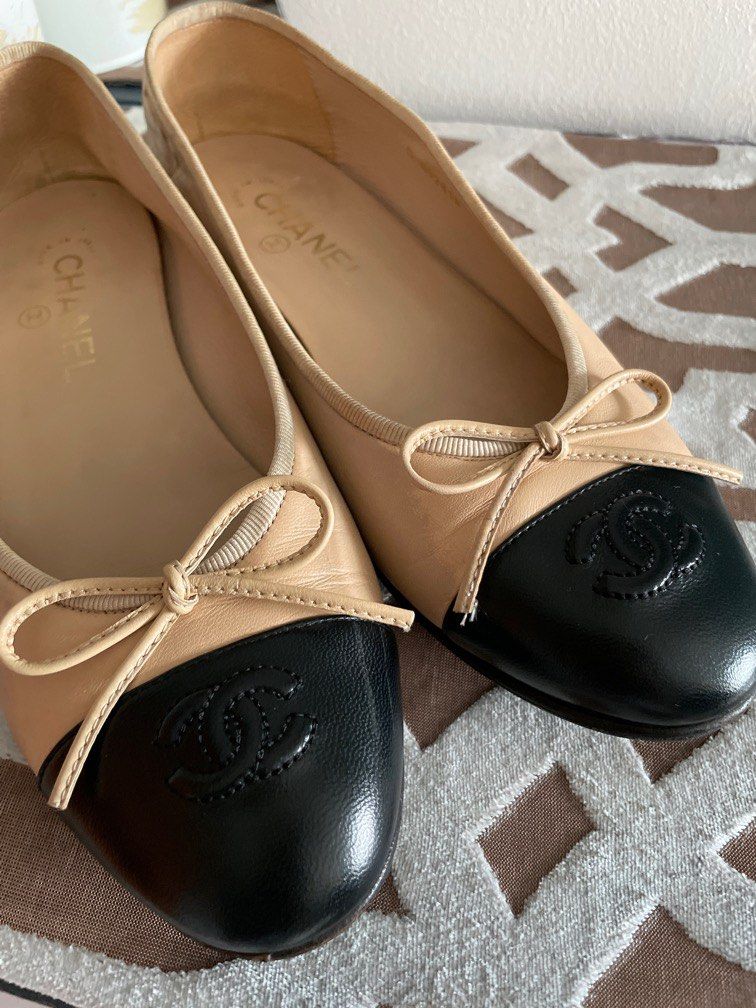 Chanel Ballerina Shoes, Luxury, Sneakers & Footwear on Carousell
