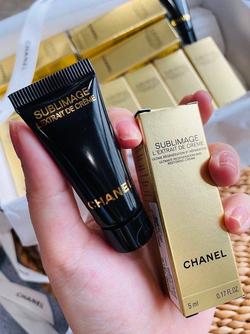 Chanel Sublimage night cream 5ml, Beauty & Personal Care, Face, Face ...