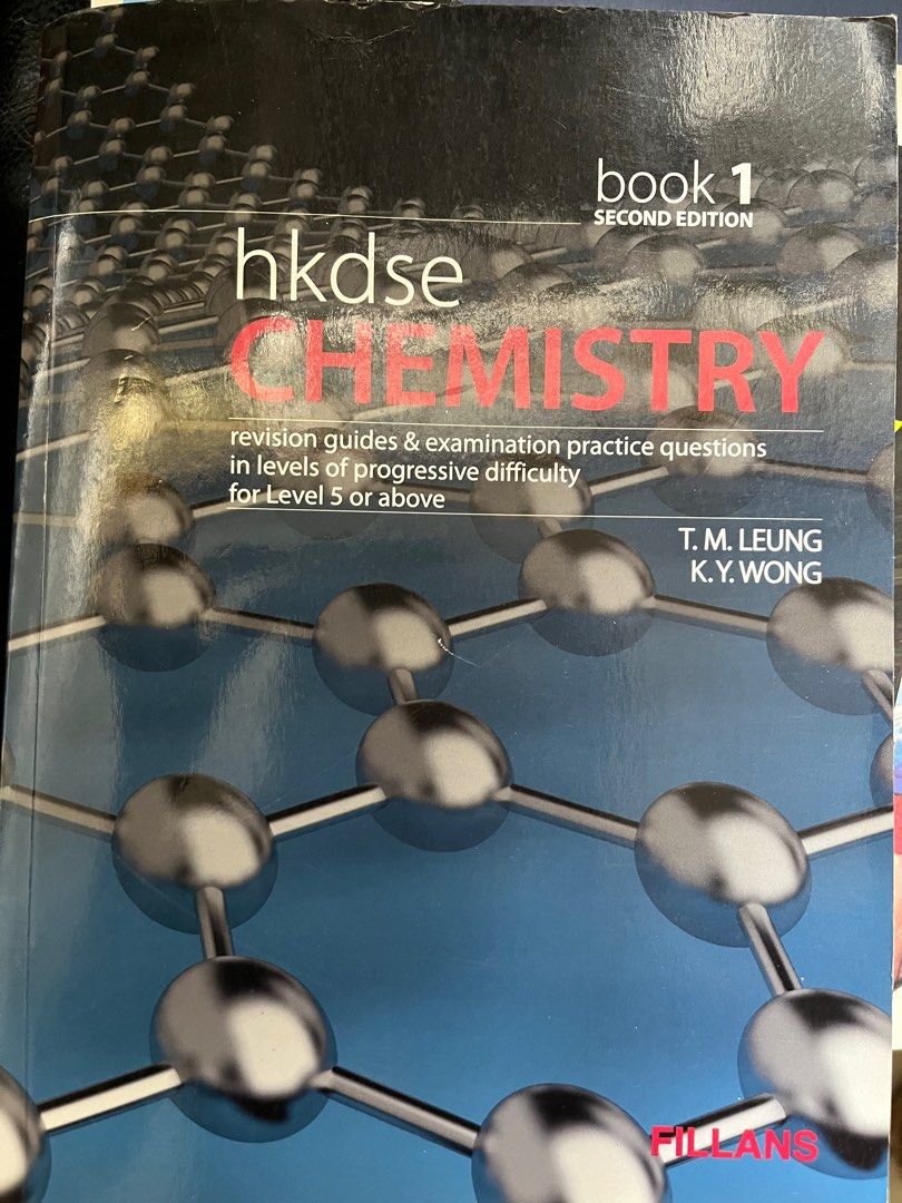 Chemistry 1000+ hkdse chemistry book 1, 2, 3, 興趣及遊戲, 書本 & 文具, 教科書