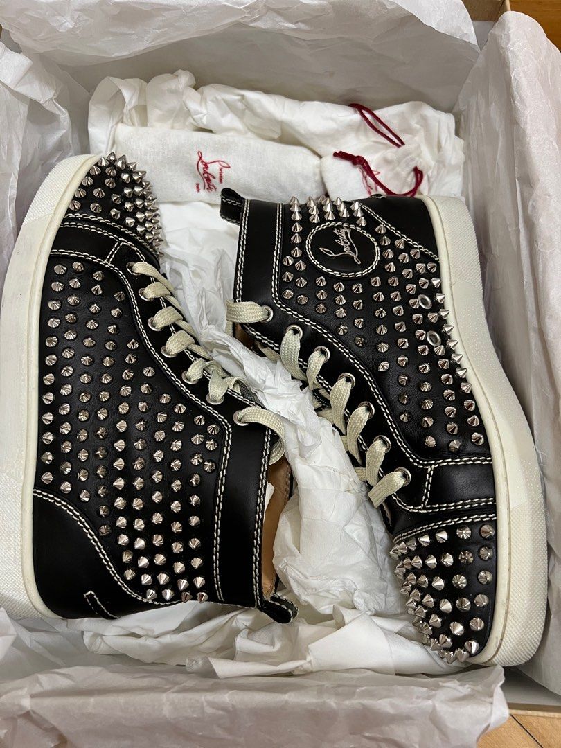 Louis flat patent calf spikes new arrivals m15
