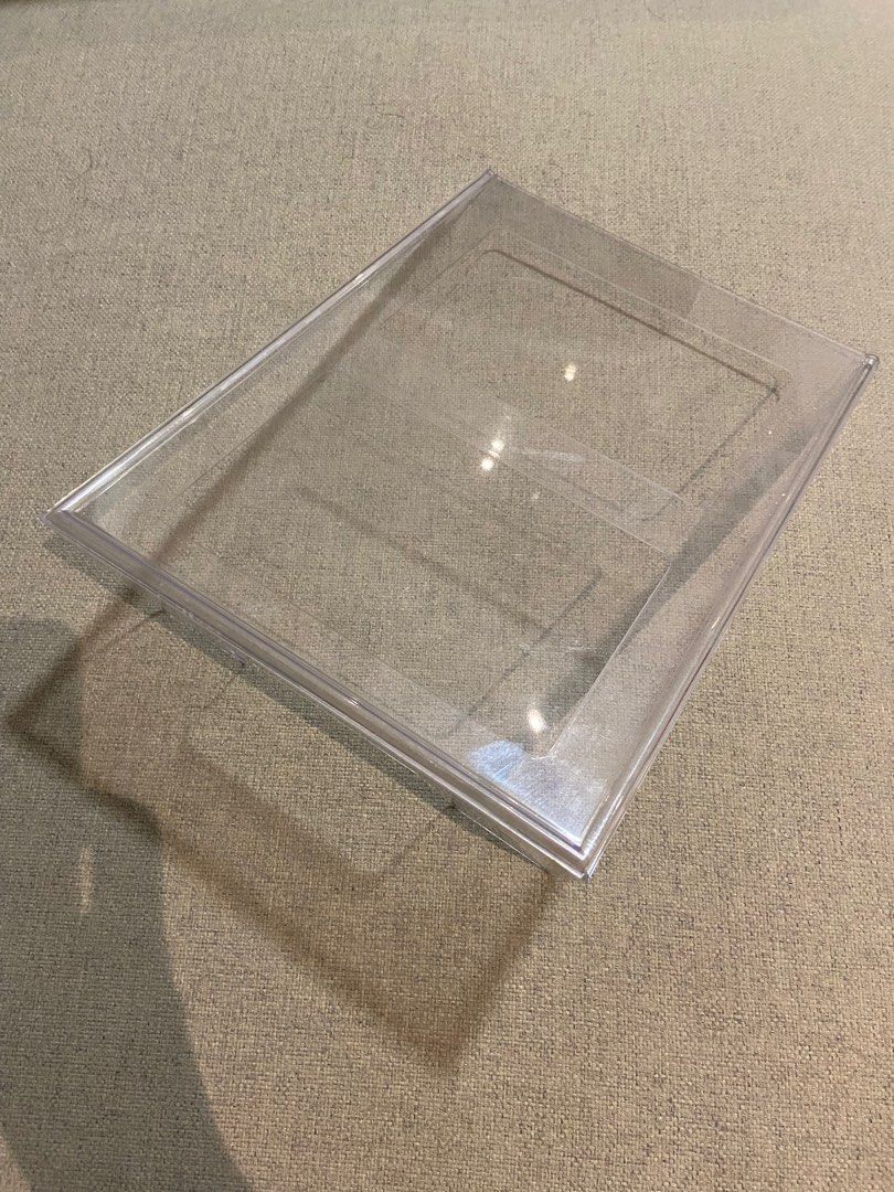 Clear Plastic Display Stand (A4 Size), Furniture & Home Living, Home