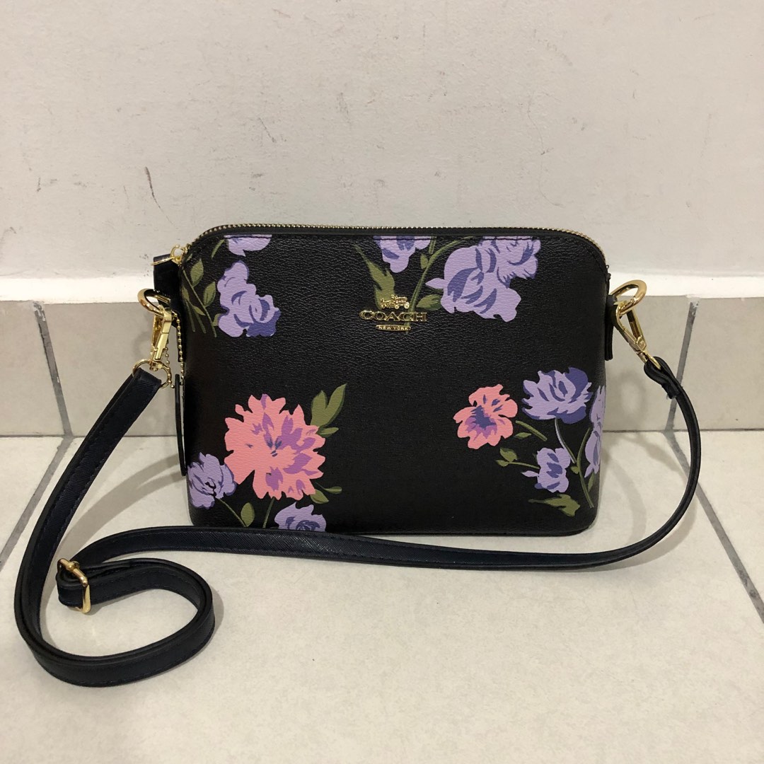 Coach sling bag floral new arrivals