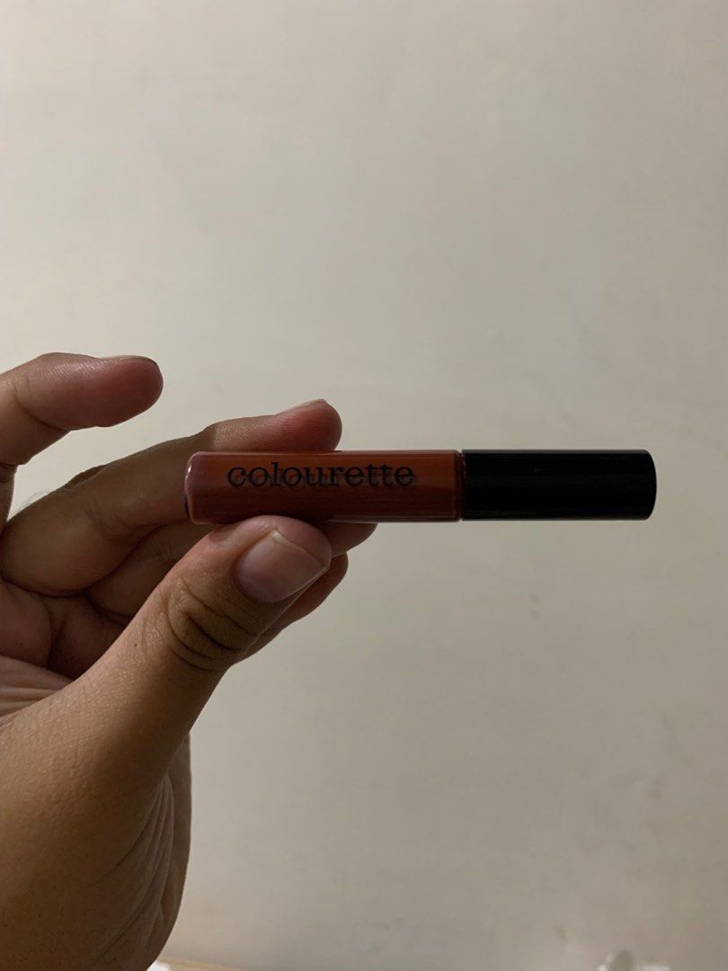 Colourette Colourtint in Ellie (Category: Makeup) located in Paranaque City. Submitted by mat.chalatte (Listing ID 1200732634, Image 1). Description: Never used, swatched once only! Bought for ₱199 + sf from shopee rfs: Not my shade.