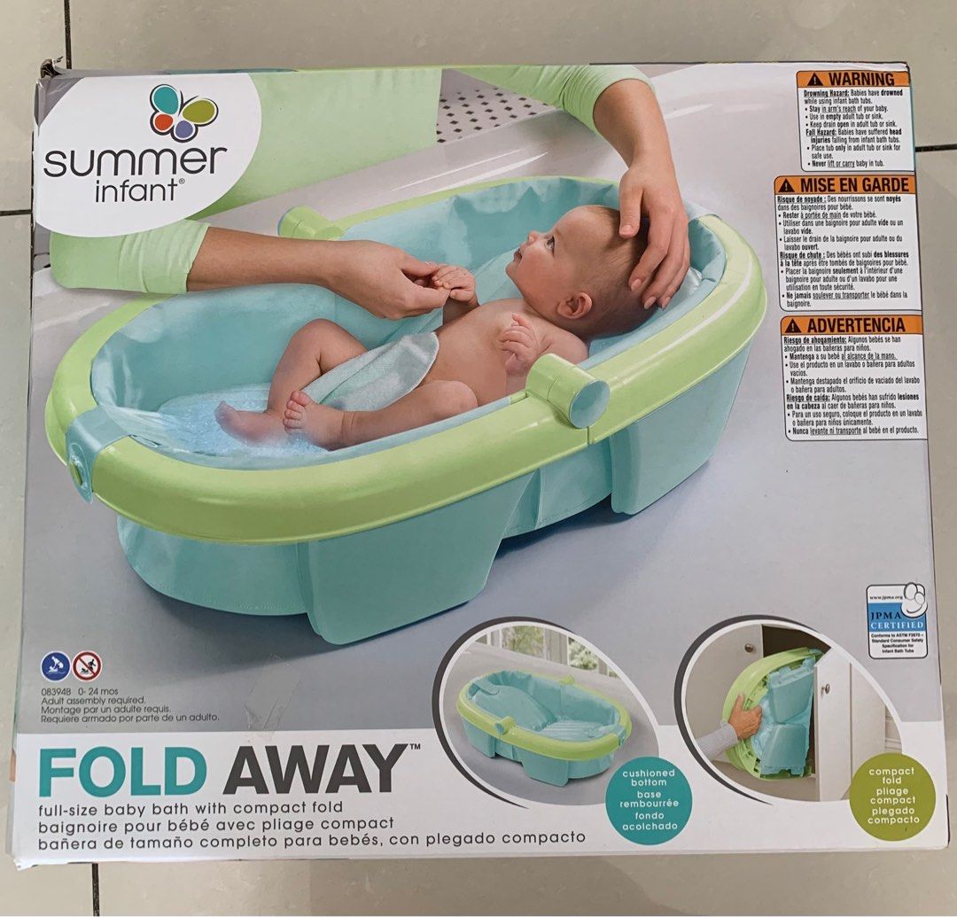 Summer infant folding bath tub hot sale