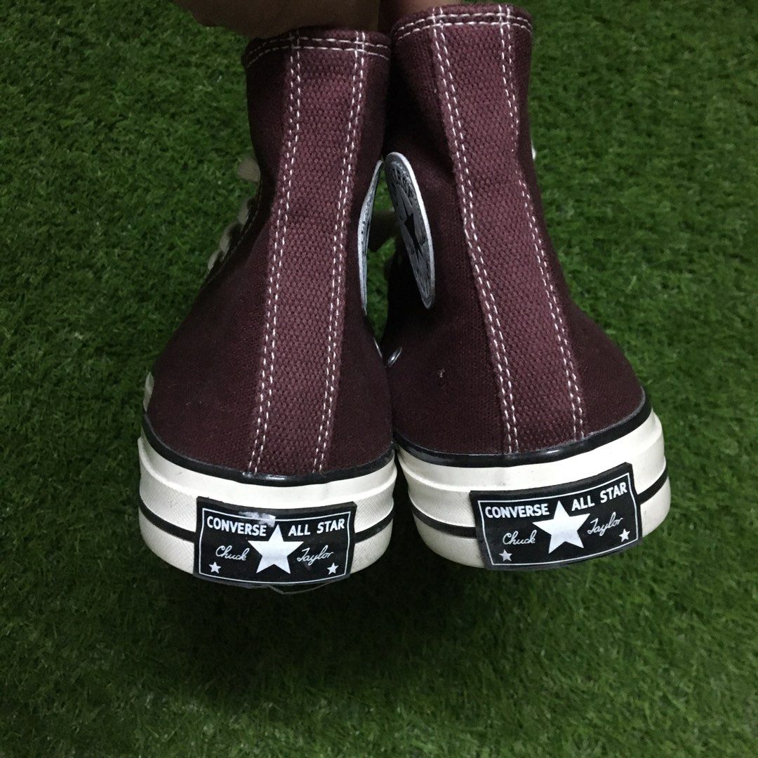 Converse Chuck Taylor CT70 Black Label Highcut Maroon Burgundy
