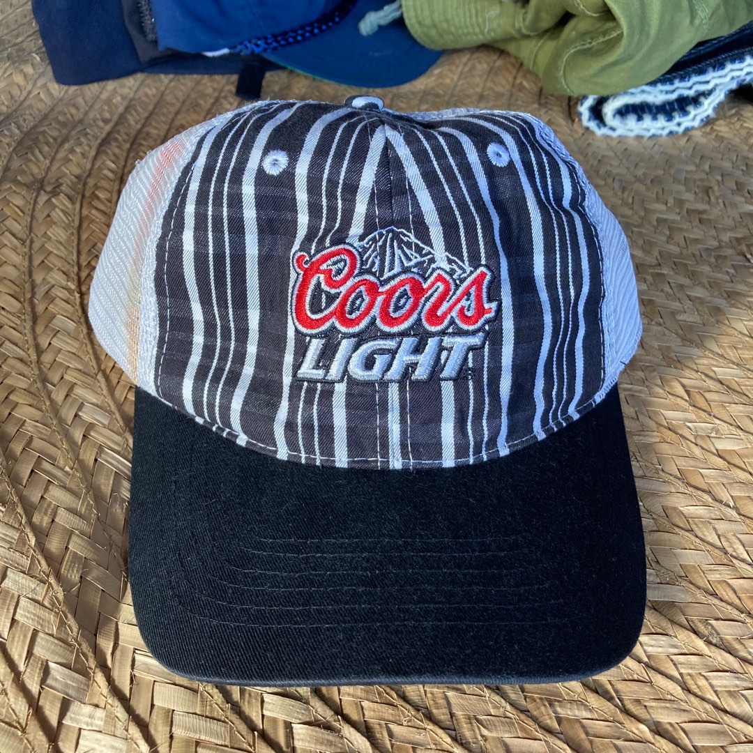 Coors light trucker hat by quagmire golf, Men's Fashion, Watches