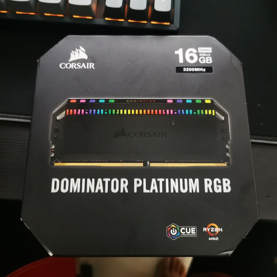 CORSAIR DOMINATOR PLATINUM RGB 16GB 3200MHZ, Computers  Tech, Parts   Accessories, Other Accessories on Carousell