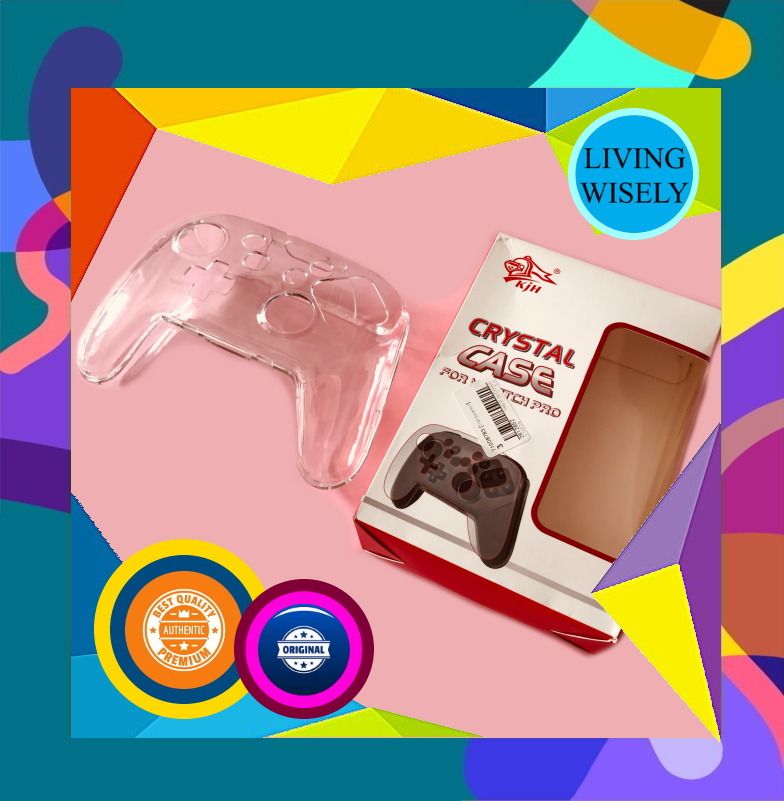 Crystal Case and Hard Case Bag for Nintendo Switch Pro Controller (Category: Cases & Covers) located in Tarlac. Submitted by living.wisely (Listing ID 1200588695, Image 2). Description: ☑️ The Crystal Case and Hard Case bag is still available. ☑️ Brand New: Never used. Comes in original packaging. ☑️ Last Price. ☑️ Location: Tarlac City, Tarlac. ☑️ Mode of Payment: Bank Transfer or Bank Deposit thru Bank of Commerce or Philippine Savings Bank, Ba