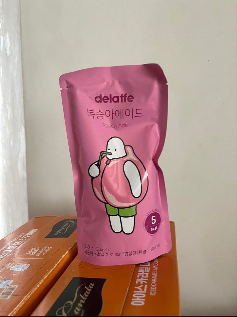 Delaffe korean coffee pouch and juice pouch, Food & Drinks, Beverages