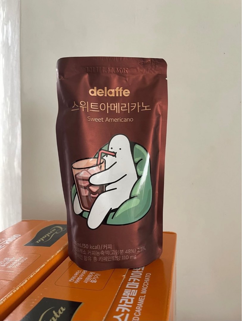 Delaffe korean coffee pouch and juice pouch, Food & Drinks, Beverages