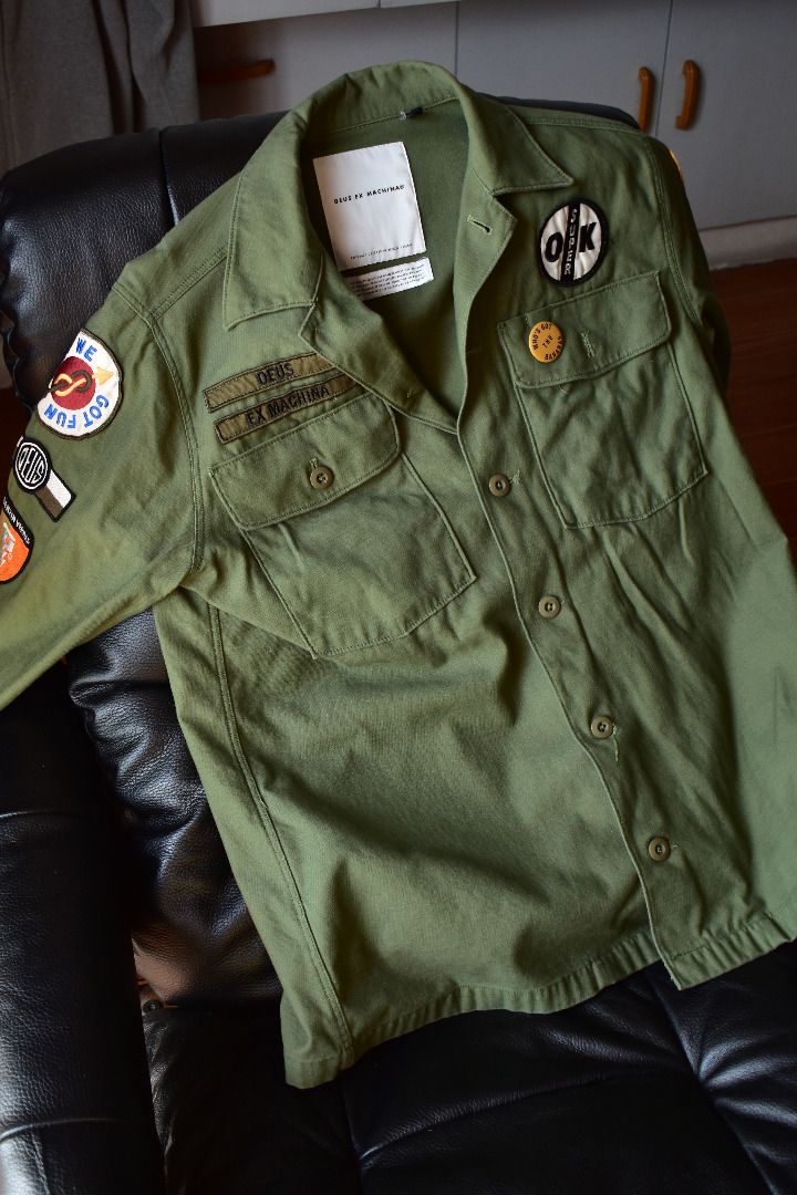 Deus ex machina monty overshirt hotsell